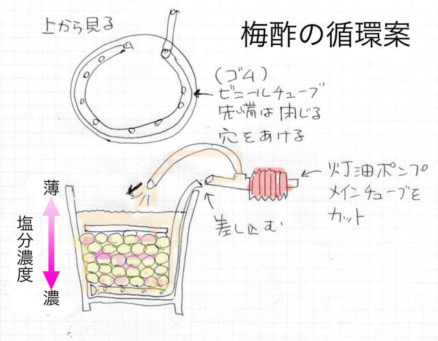 梅酢循環装置